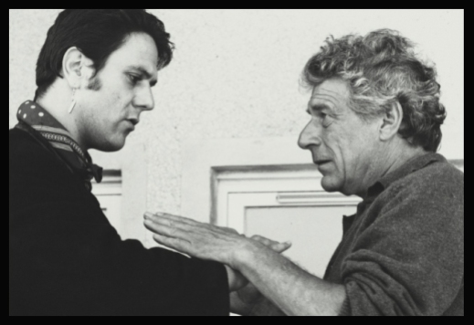 With John Berger on Play Me Something 1989 -photo Jean Mohr